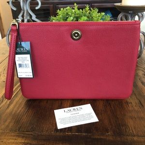 Ralph Lauren Leather Pouch